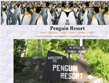 Tablet Screenshot of penguinresort.com